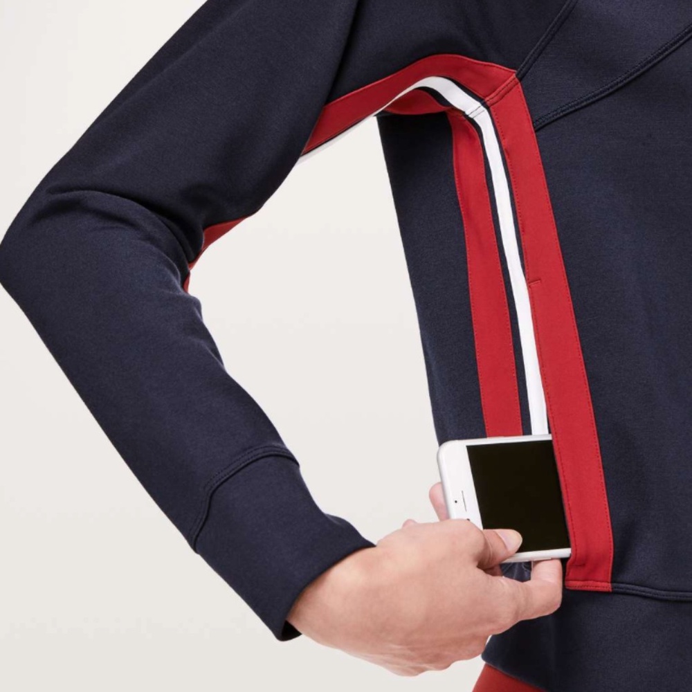 Lululemon Cover Your Tracks Jacket - Midnight Navy Size 8